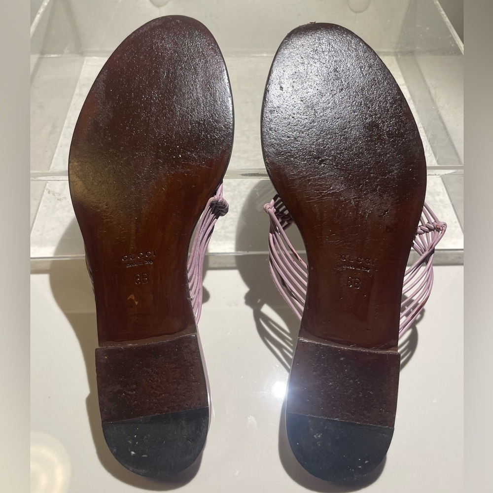 Gucci Women's Purple Sandals - Picture 13 of 13